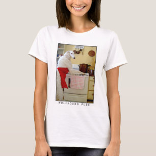 Camiseta Borzoi Lebréu Russo "Lebréu Puck" Cão