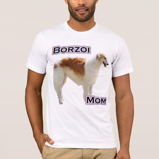 Camiseta Borzoi Mãe 4 (Frente)