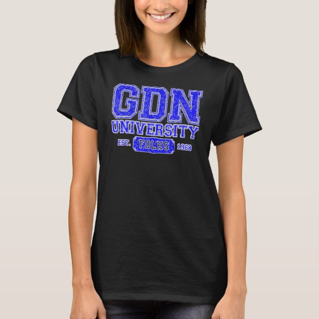 Camiseta Bos De Crescimento E Desenvolvimento Da Universida (Frente)