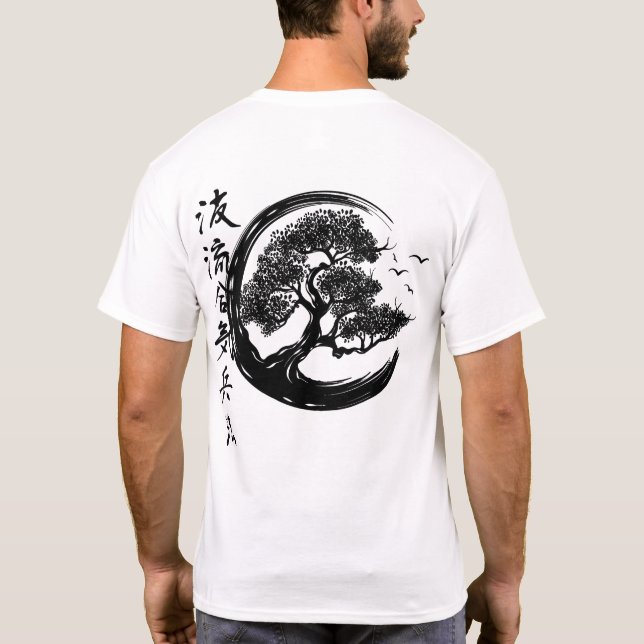 Camiseta Bósai kanji (Verso)