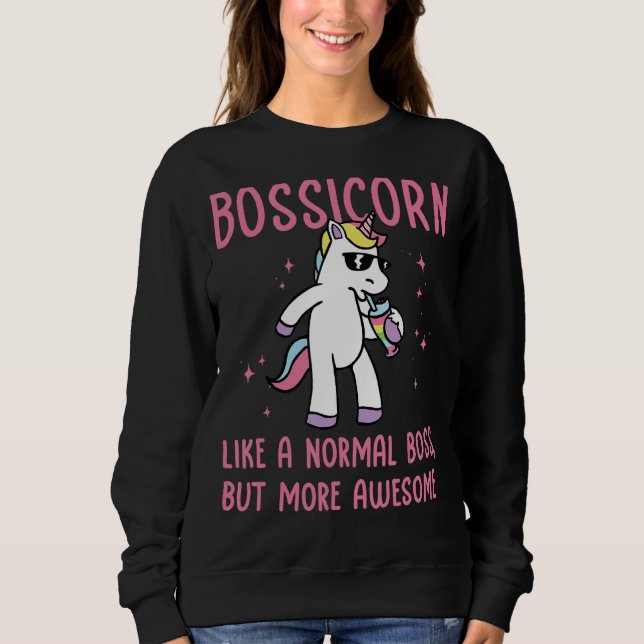Camiseta Boscicórnio Como Um Chefe Normal Mas Mais Fantásti (Frente)