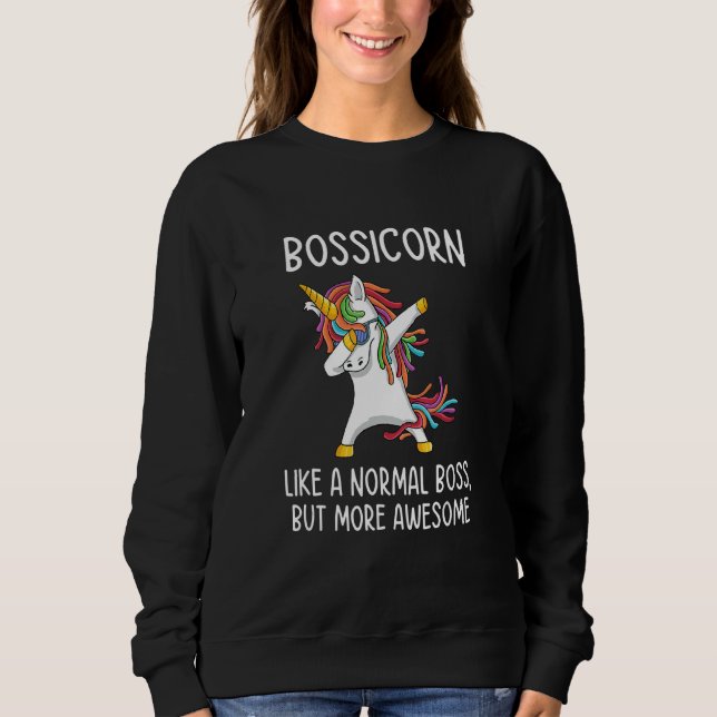 Camiseta Boscicórnio Como Um Chefe Normal Mas Mais Fantásti (Frente)
