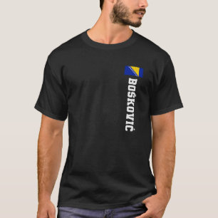 Camiseta Boskovic, Sobrenome De Bandeira Da Bósnia, Do Braç