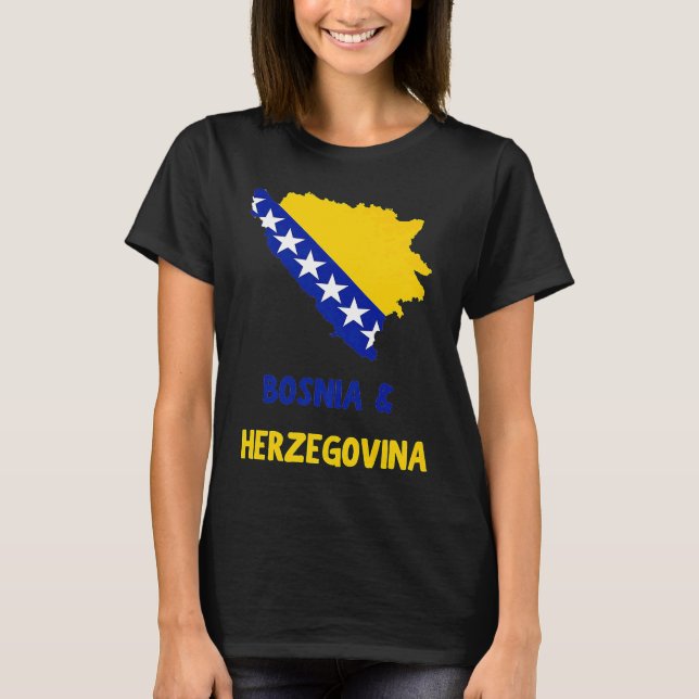 CAMISETA BÓSNIA E HERZEGOVINA (Frente)