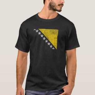 CAMISETA BÓSNIA E HERZEGOVINA FLAG SARAJEVO YUGOSLAVIA
