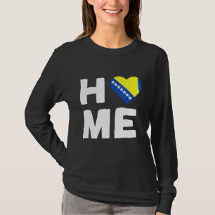 Camiseta Bósnia-Herzegovina Sinalizador Balcãs Bósnios 2