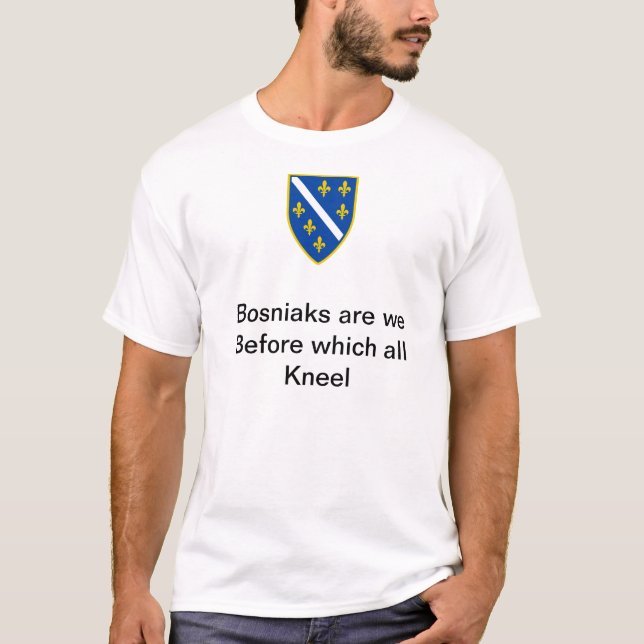 Camiseta Bosniaks é nós (Frente)
