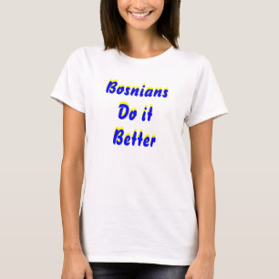 Camiseta Bosnianos melhora,