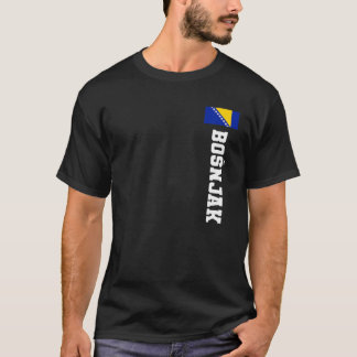 Camiseta Bosnjak Bosnia Flag Last Name Coat Of Arm Emblem C