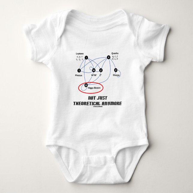 Camiseta Boson de Higgs não apenas teórico Anymore (Frente)