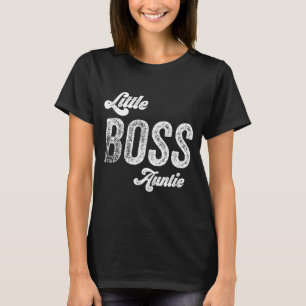 Camiseta Boss Auntie Baby Dia de as mães
