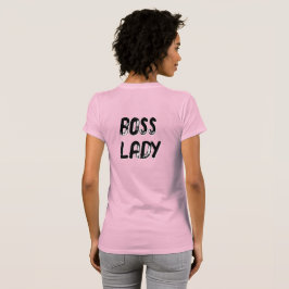 Camiseta BOSS LADY - (front AND back