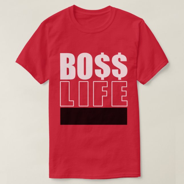 Camiseta Boss Life (Frente do Design)