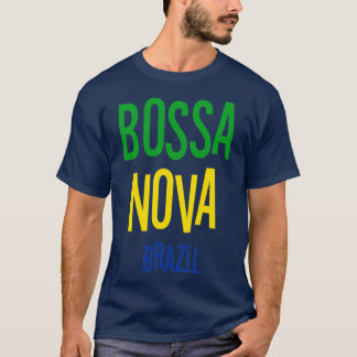 Camiseta Bossa Nova Brasil Vintage Jazz Music