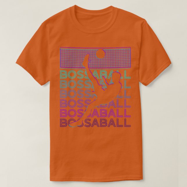 Camiseta Bossaball Retro Gift (Frente do Design)