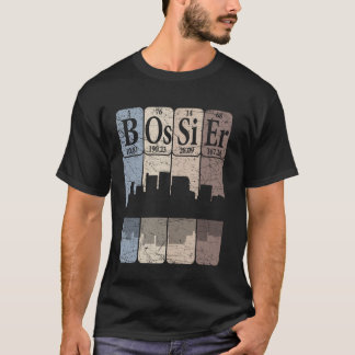 Camiseta Bossier Periódico de Elementos de Mesas Bossier Lo
