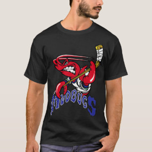 Camiseta Bóssier shreveport mudbugs clássicos de hóquei no 