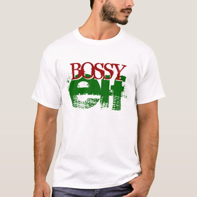 Camiseta BOSSY elf (Frente)
