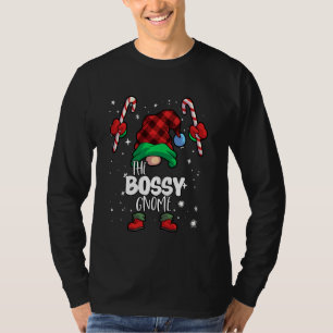 Camiseta Bossy Gnomo Red Buffalo Xadrez Correspondente Famí