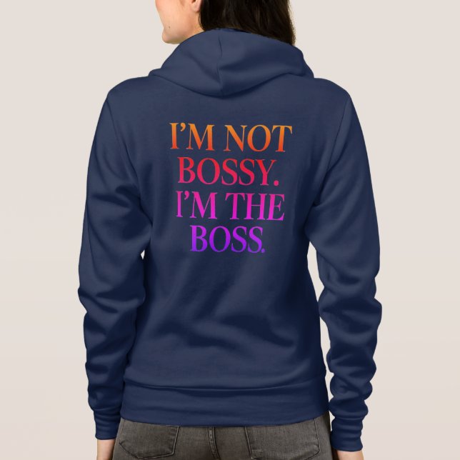 Camiseta Bossy Sweatshirts (Verso)