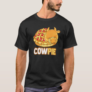 Camiseta Bosta de vaca Comida Vaca Animal Gado