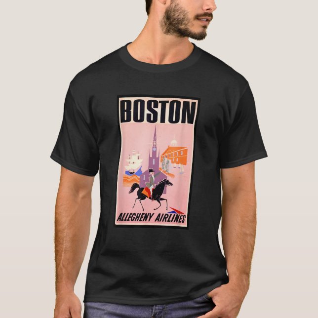 Camiseta Boston American History Paul Revere Massachusetts (Frente)