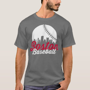 Camiseta Boston Baseball Ball City Massachusetts Retro Vint