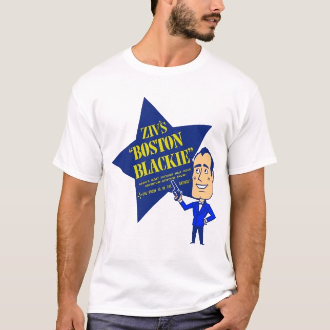 Camiseta Boston Blackie (Frente)
