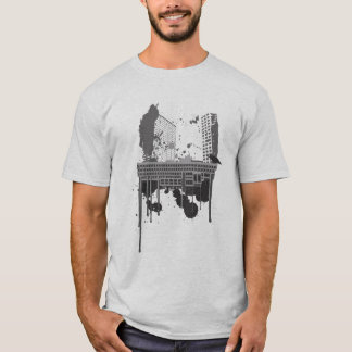 Camiseta Boston brutal (versão cinzenta)