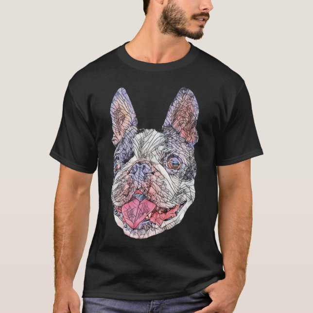 Camiseta Boston Bull Terrier (Frente)