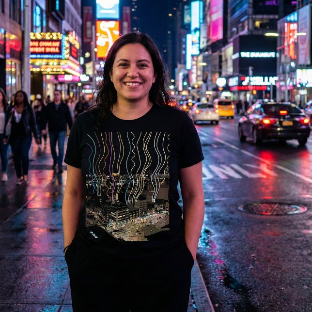 Camiseta Boston City Lights (Criador carregado)