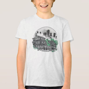 Camiseta Boston City Massachusetts EUA