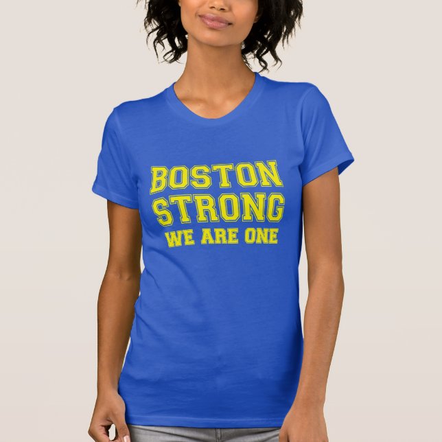 Camiseta Boston Forte Nós somos um (Frente)