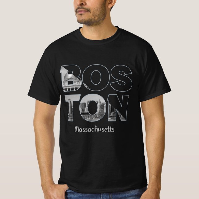 Camiseta Boston Massachusetts (Frente)