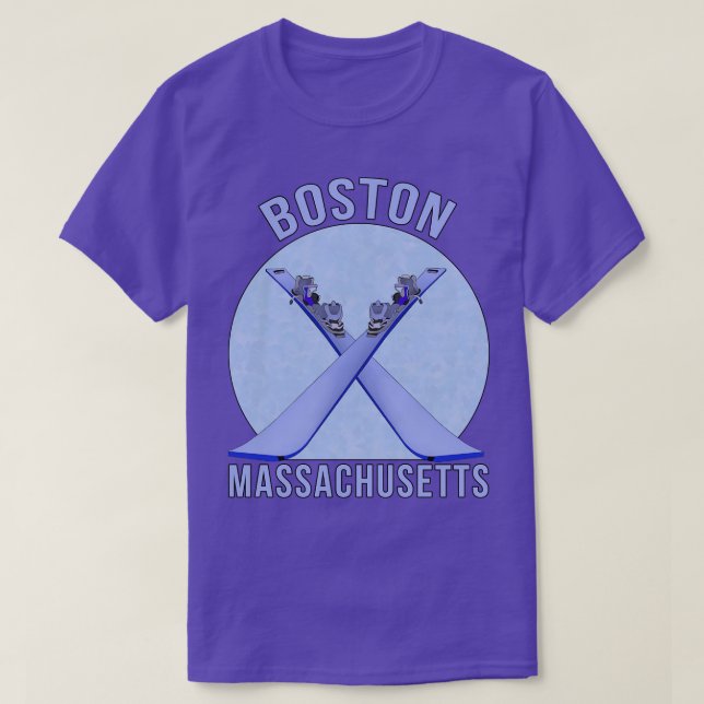 Camiseta Boston Massachusetts (Frente do Design)