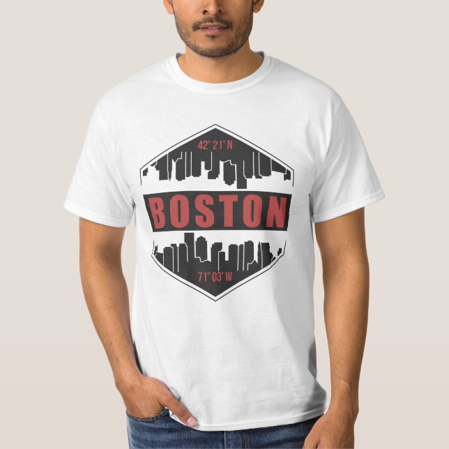 Camiseta Boston Massachusetts (Frente)