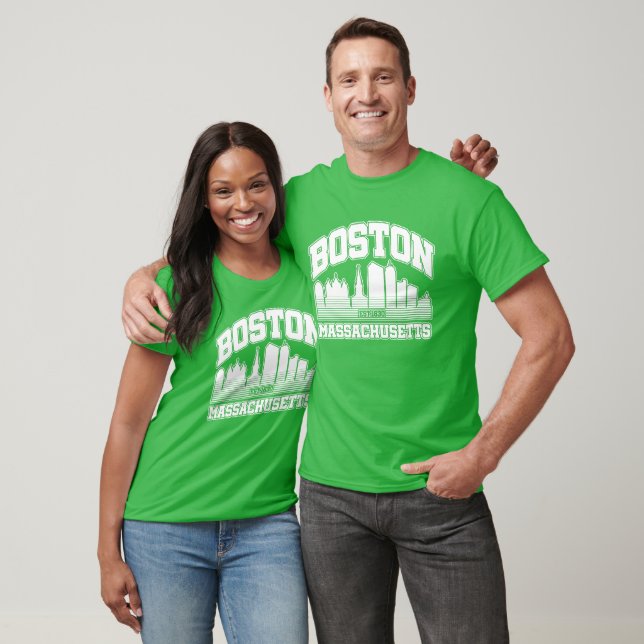 Camiseta Boston,Massachusetts (Unissex)
