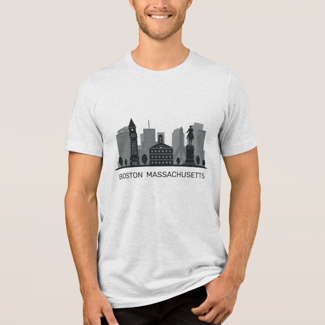 Camiseta Boston Massachusetts (Frente)