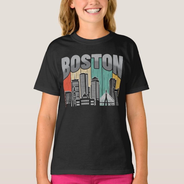 Camiseta Boston Massachusetts (Frente)