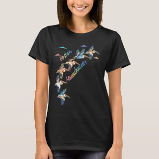 Camiseta Boston Massachusetts Colorful Tie Dye Pelican Shor