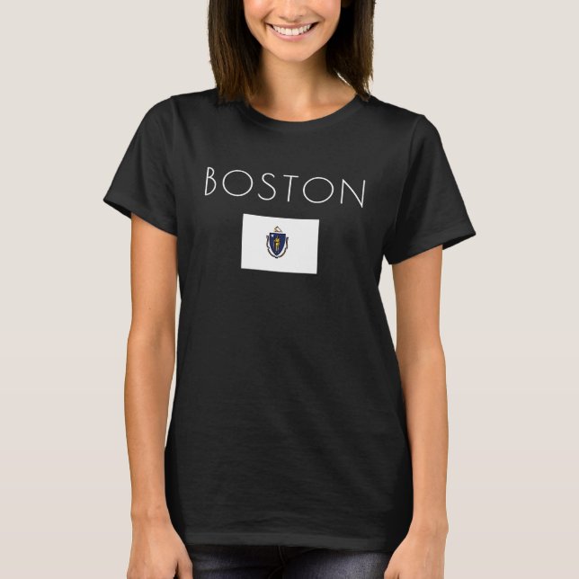 Camiseta Boston, Massachusetts EUA 1 (Frente)