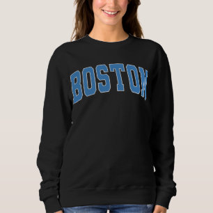 Camiseta Boston Massachusetts Vintage College Style Sweats