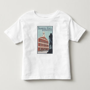 Camiseta Boston, opinião de MassachusettsFaneuil Salão