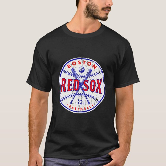 Camiseta Boston Red Throwback (Frente)