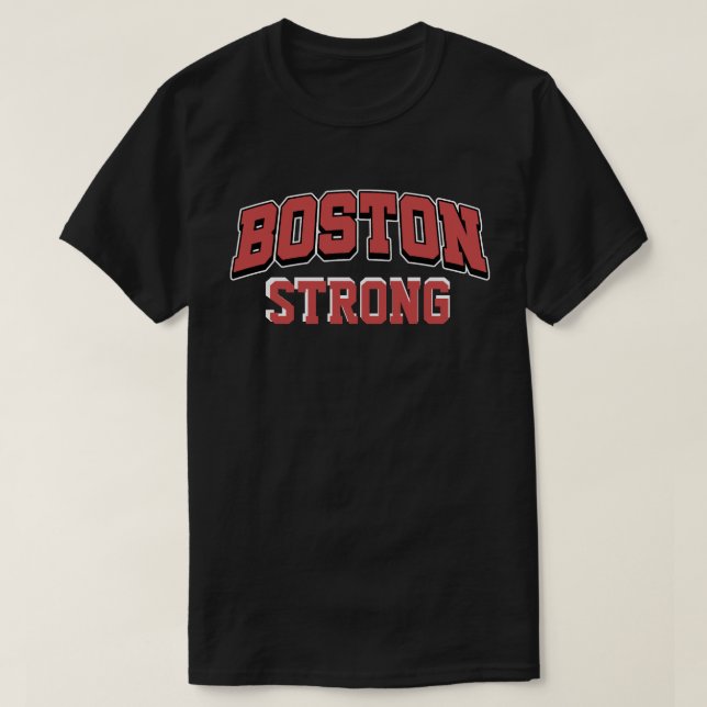 Camiseta Boston Strong (Frente do Design)