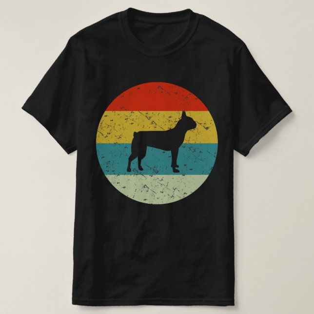 Camiseta boston terrier (Frente do Design)