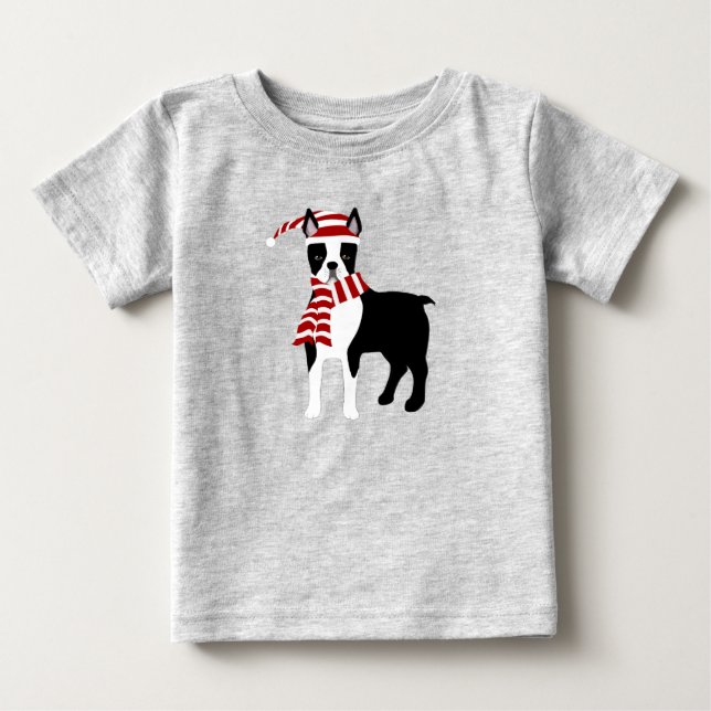 Camiseta Boston Terrier Baby Tshirt (Frente)