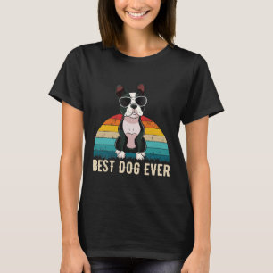Camiseta Boston Terrier Best Dog Nunca