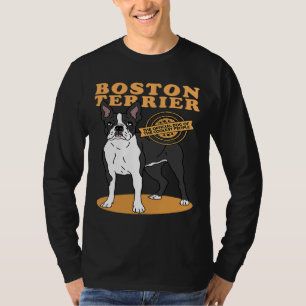 Camiseta Boston Terrier Boston Terrier Dog Do Mais Frio B