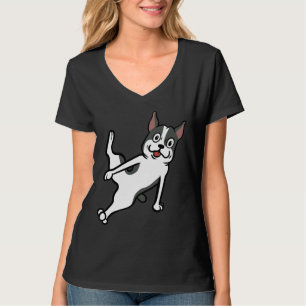 Camiseta Boston Terrier Breakdance Move